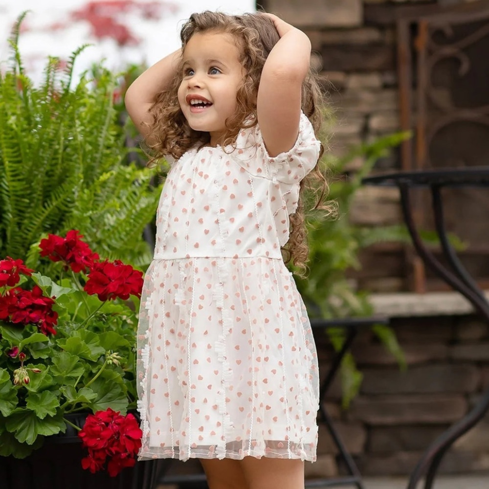 Mabel + Honey Heart Dress NEW